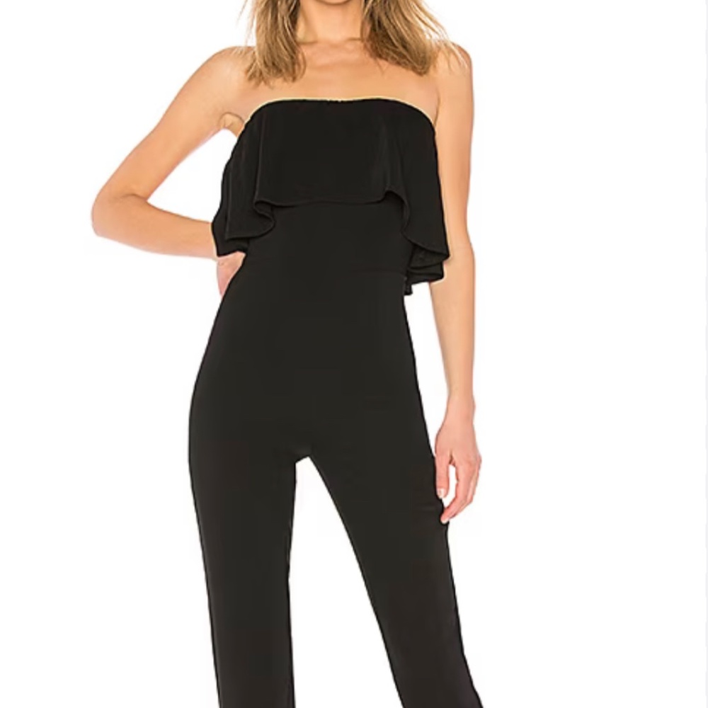 Superdown Reina Ruffle Jumpsuit